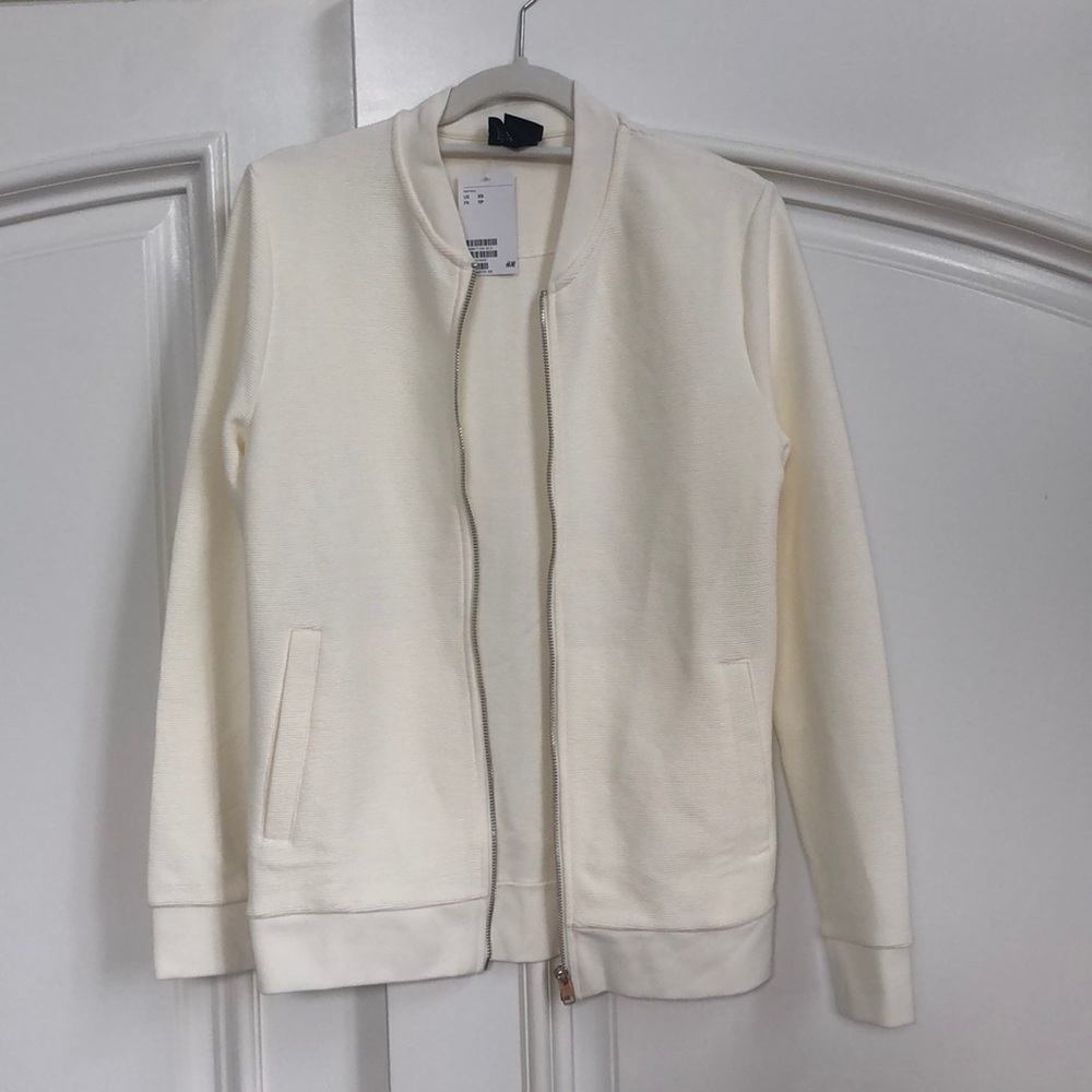 H&M never worn white sweater